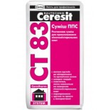 Ceresit CT-83 клей для приклеивания пенопласта, 25кг