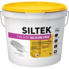 Siltek Facade Silicon Pro, силиконмодифицированная фасадная краска, 9 л.