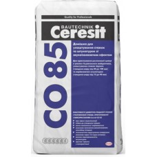 Ceresit CO-85, добавка для звукоізоляції штукатурок і стяжок, 25 кг