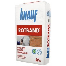 Штукатурка универсальная гипсовая Knauf Rotband (5-50мм), 30 кг