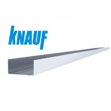 Профіль Кнауф UW - 50 0.6мм товщина сталі 3м/4м