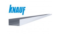Профіль Кнауф UW - 75 0.6мм товщина сталі 3м/4м
